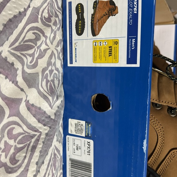 MICHELIN NWT METATARSAL STEEL TOE BOOTS NEVER WORN - Picture 5 of 5